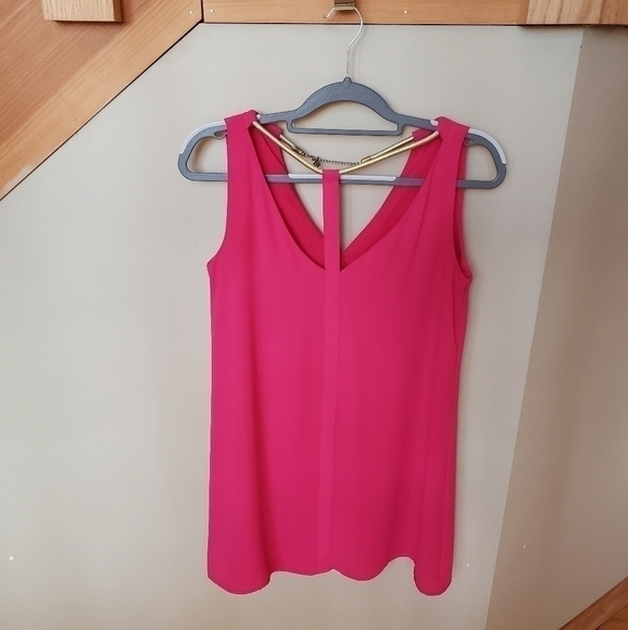 Like NEW BCBG MAXAZRIA Azalea Viviene V-Neck Dress Size XXS - Picture 3 of 7